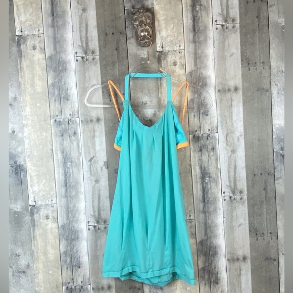 Lululemon Flow & Go Tank in Angel Blue / Creamsicle Pop Size 6. - Picture 3 of 15